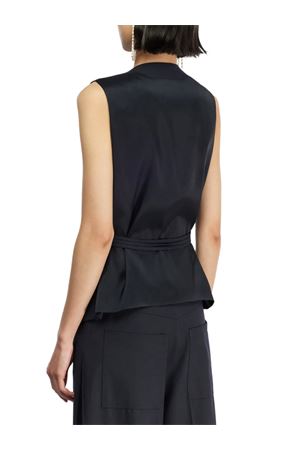 Dark Blue wool waistcoat SEMI COUTURE | Y5WI02K921